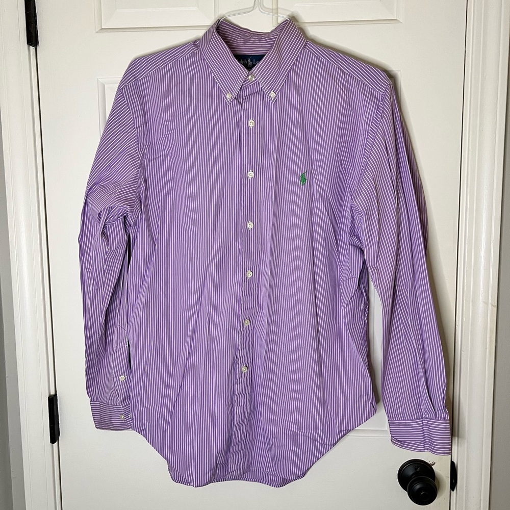 Ralph Lauren classic fit men’s button down shirt size 16.5/34-35